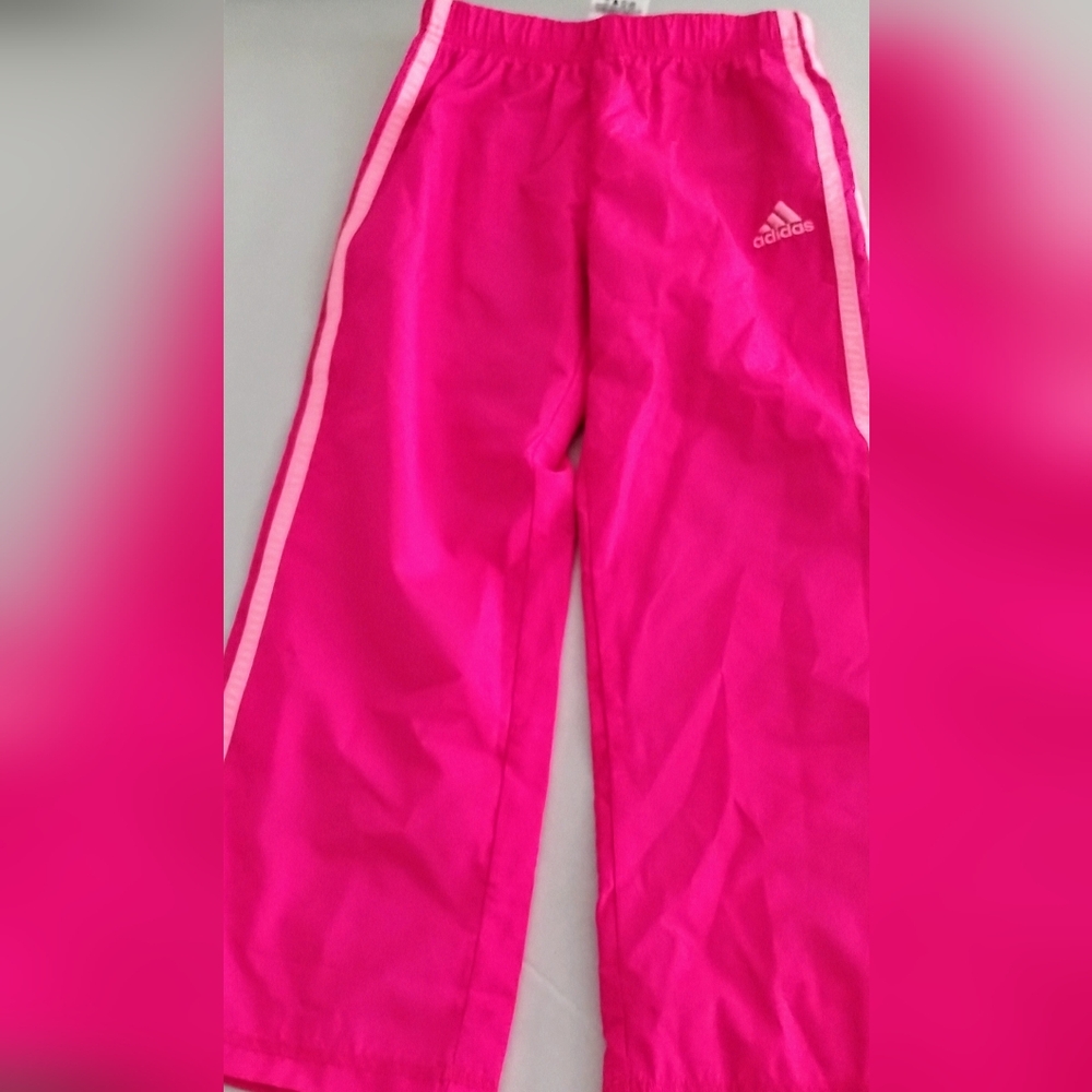 Adidas Pink Kids Track Pants
